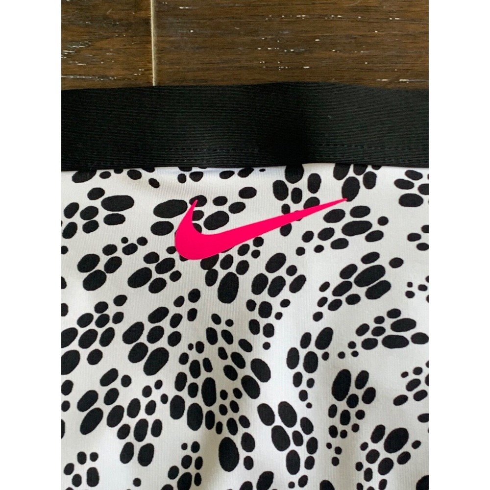 NIKE Party Dots High Waisted Bikini Bottom Swim Women’s M & XL White Black NWT - Picture 8 of 8
